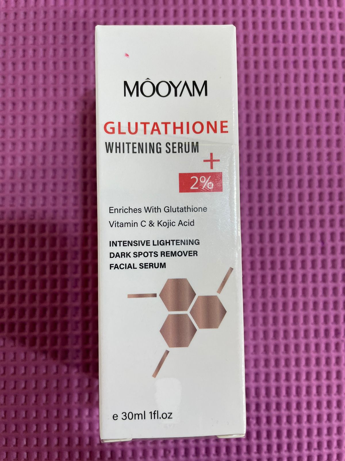 GLUTATHIONE WHITENING SERUM FOR WOMEN & MEN PERFECT RESULTS