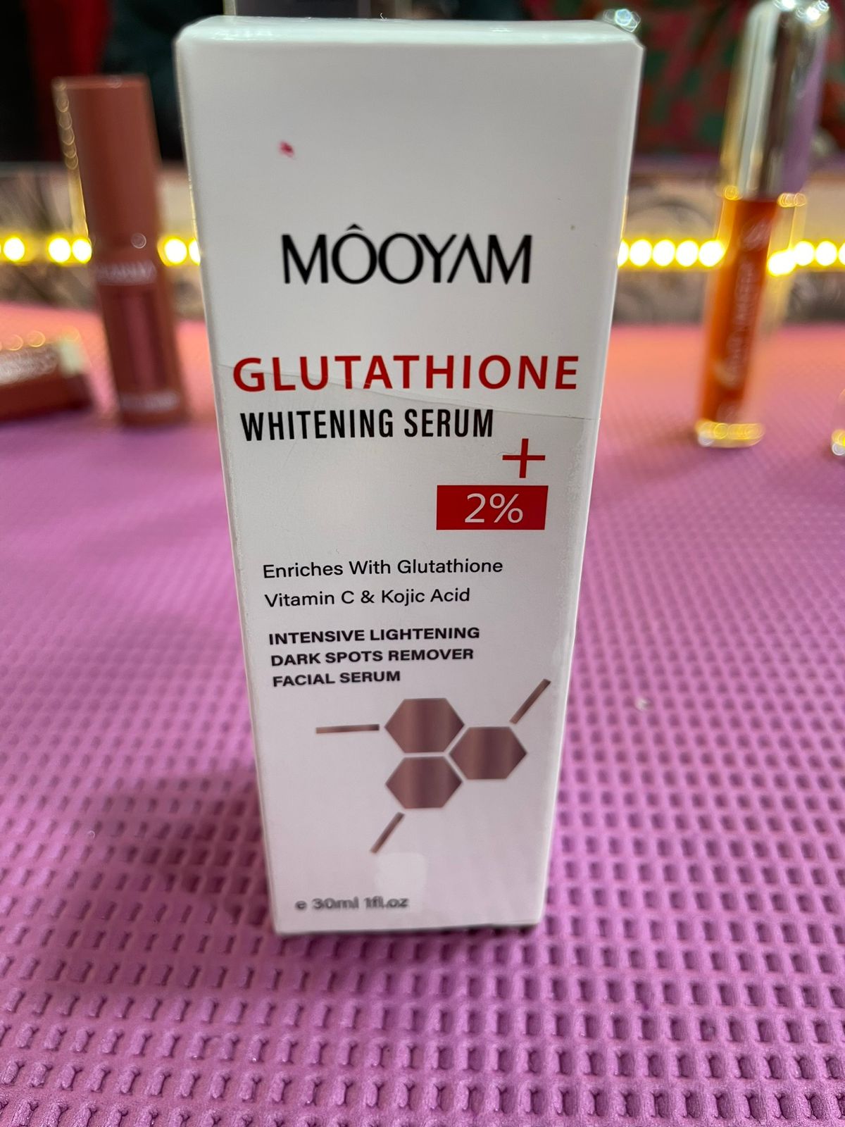 GLUTATHIONE WHITENING SERUM FOR WOMEN & MEN PERFECT RESULTS